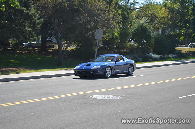 Ferrari 575M spotted in Greenwich, Connecticut