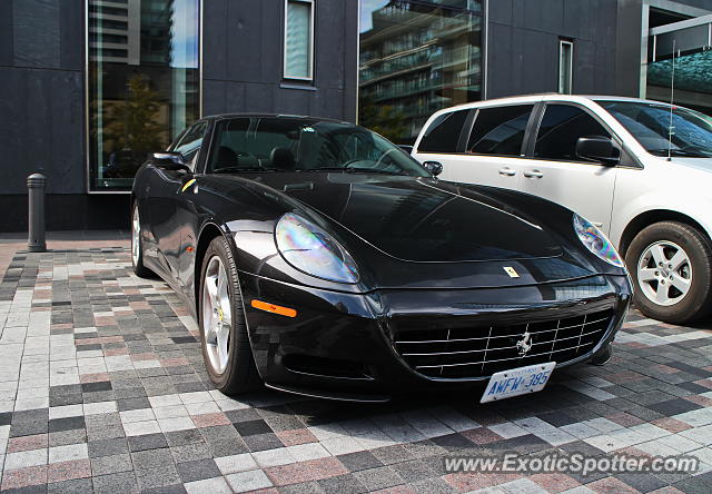 Ferrari 612 spotted in Toronto, Canada