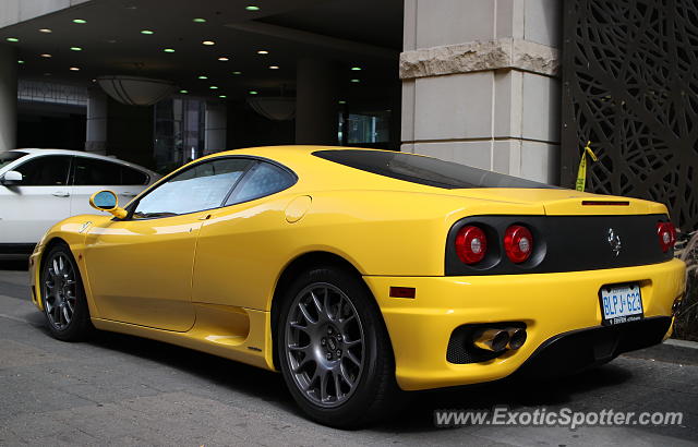 Ferrari 360 Modena spotted in Toronto, Canada