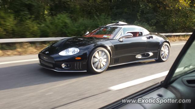 Spyker C8 spotted in White Plains, New York