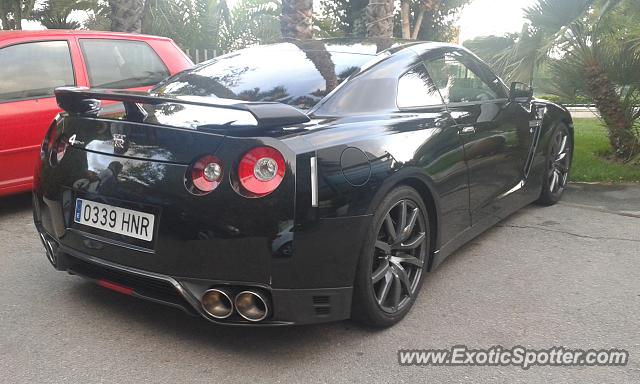 Nissan GT-R spotted in Barcelona, Spain