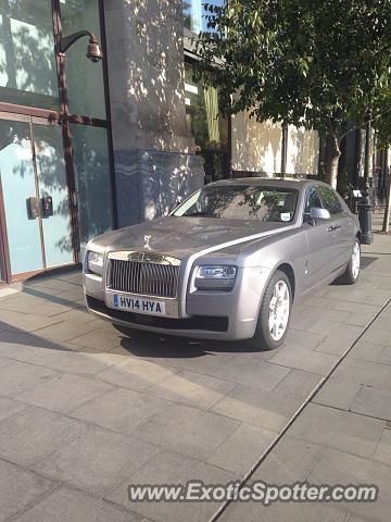 Rolls Royce Ghost spotted in Budapest, Hungary