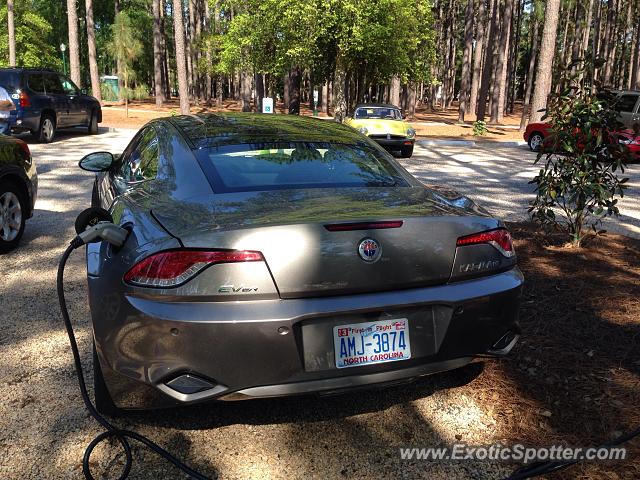 Fisker Karma spotted in Pinehurst, North Carolina