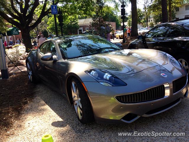 Fisker Karma spotted in Pinehurst, North Carolina