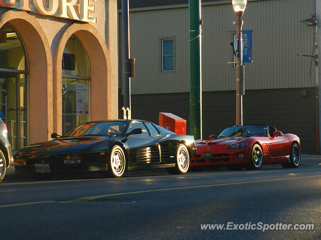 Ferrari Testarossa spotted in Windsor, Ontario, Canada