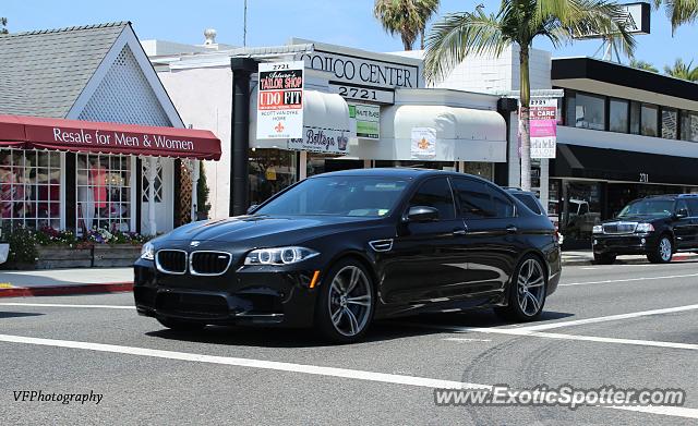 BMW M5 spotted in Newport Beach, California