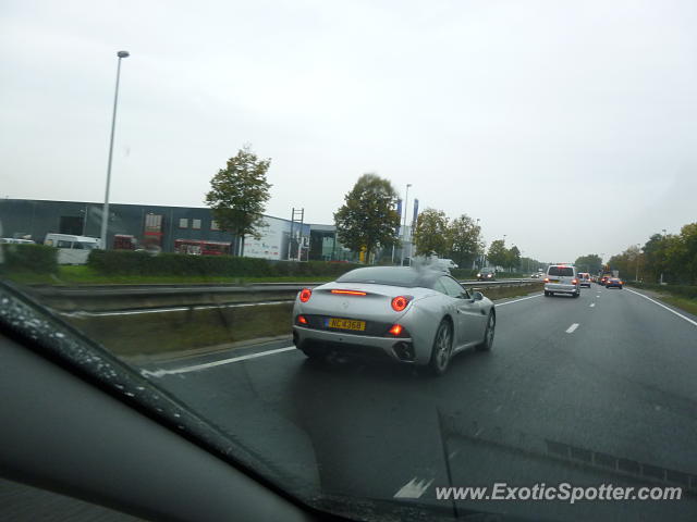 Ferrari California spotted in Genk, Belgium