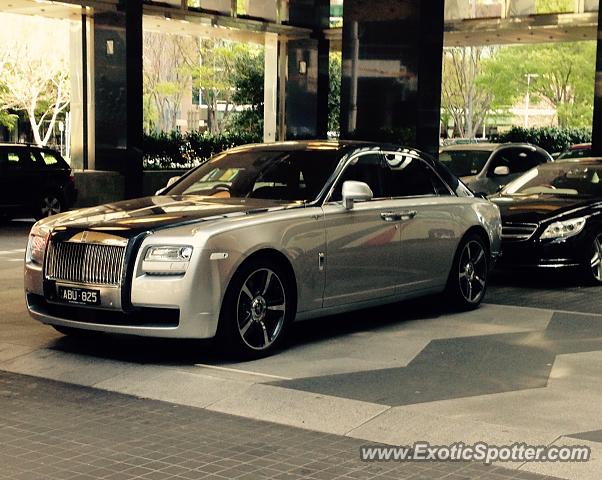 Rolls Royce Ghost spotted in Melbourne, Australia