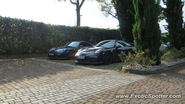 Porsche 911 GT3 spotted in Garda, Italy
