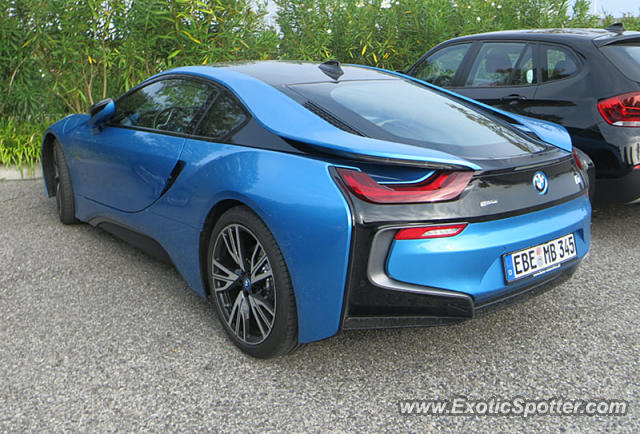 BMW I8 spotted in Garda, Italy