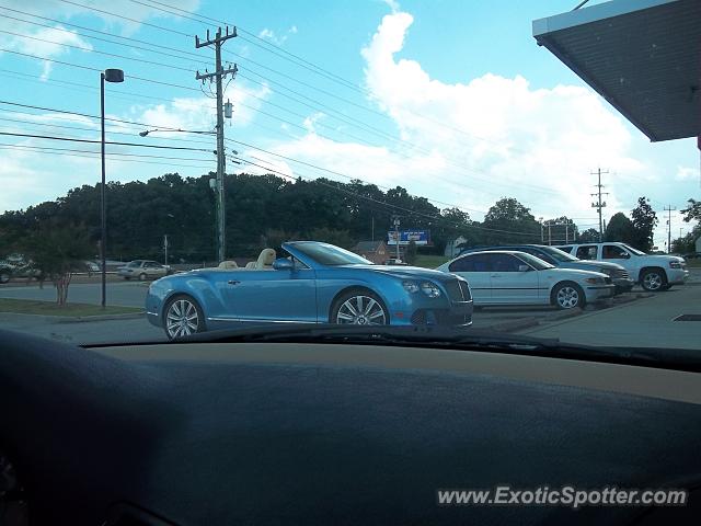 Bentley Continental spotted in Chattanooga, Tennessee