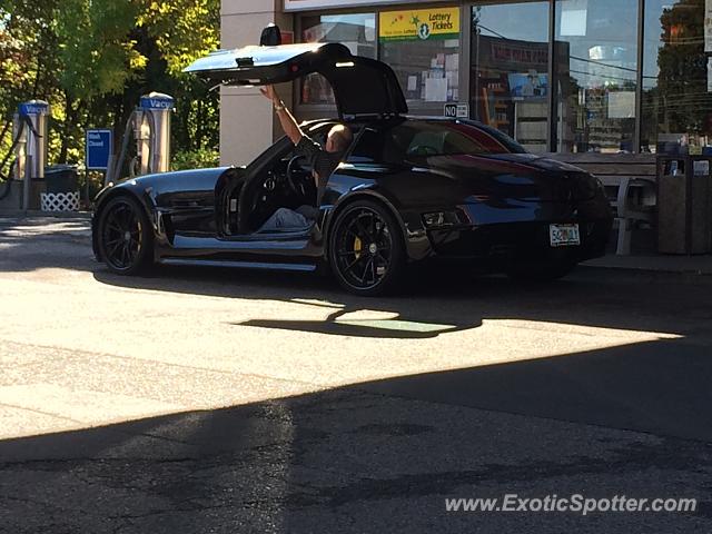 Mercedes SLS AMG spotted in Madison, New Jersey