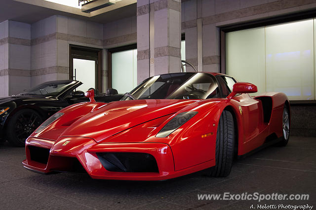 Ferrari Enzo spotted in Toronto, Canada