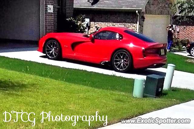 Dodge Viper spotted in Dallas, Texas