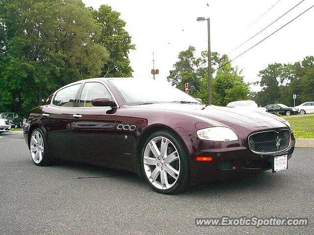 Maserati Quattroporte spotted in Howell, New Jersey
