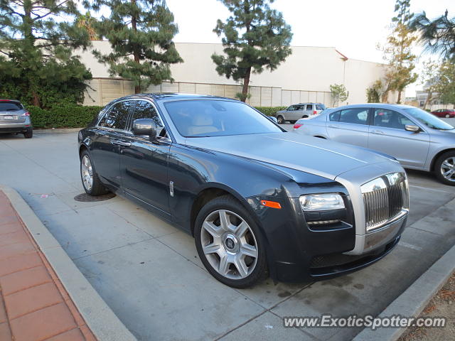 Rolls Royce Ghost spotted in San Gabriel, California