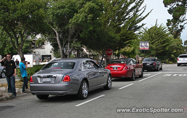 Rolls Royce Wraith spotted in Carmel, California