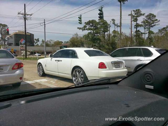 Rolls Royce Ghost spotted in Slidell, Louisiana