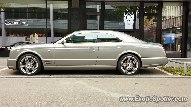Bentley Brooklands spotted in Zurich, Switzerland