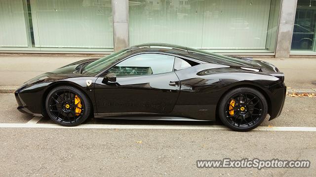 Ferrari 458 Italia spotted in Zurich, Switzerland