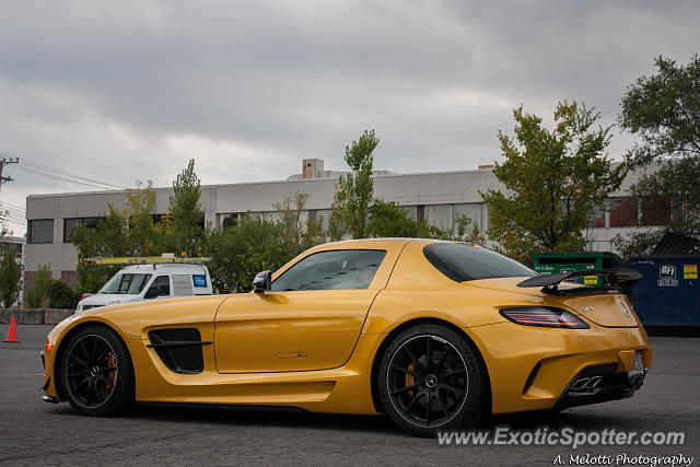 Mercedes SLS AMG spotted in Montreal, Canada