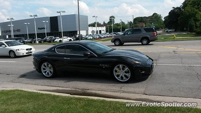 Maserati GranTurismo spotted in Westmont, Illinois