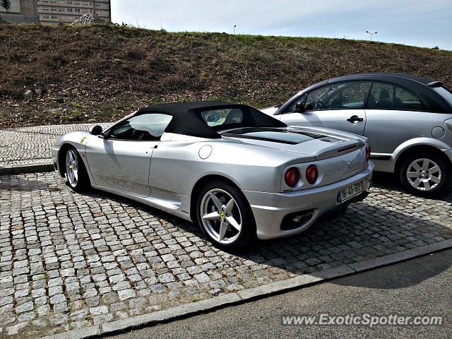 Ferrari 360 Modena spotted in Porto, Portugal