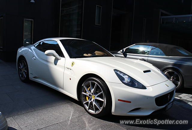 Ferrari California spotted in Toronto, Canada