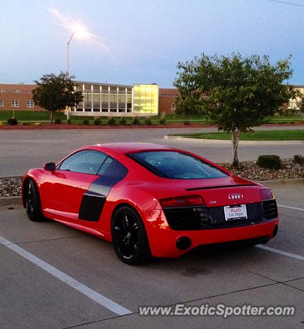 Audi R8 spotted in Waukee, Iowa