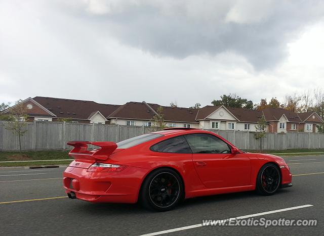 Porsche 911 GT3 spotted in Mississauga, Canada