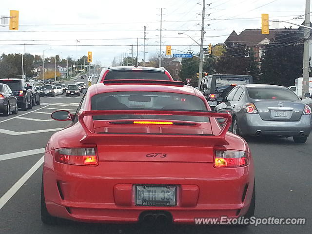 Porsche 911 GT3 spotted in Mississauga, Canada