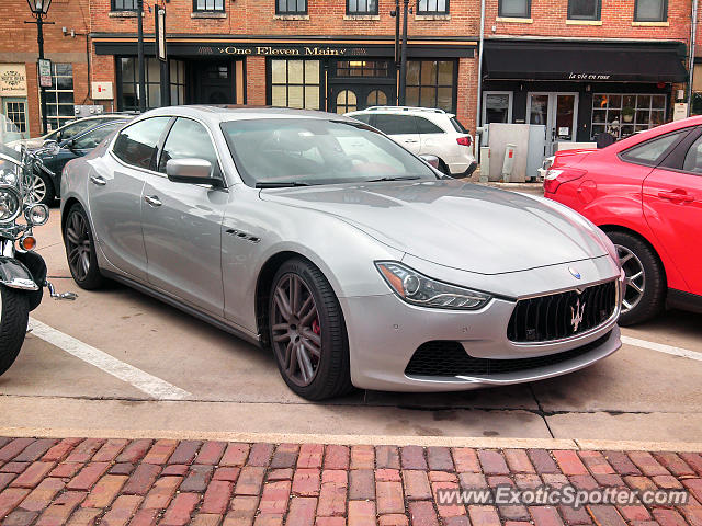Maserati Ghibli spotted in Galena, Illinois