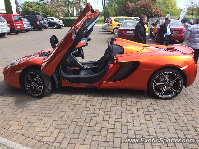 Mclaren MP4-12C spotted in Christchurch, New Zealand