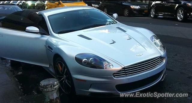 Aston Martin DBS spotted in Manhattan, New York