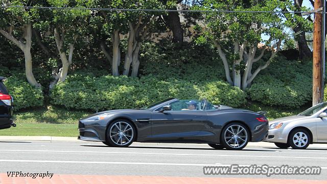 Aston Martin Vanquish spotted in Newport Beach, California