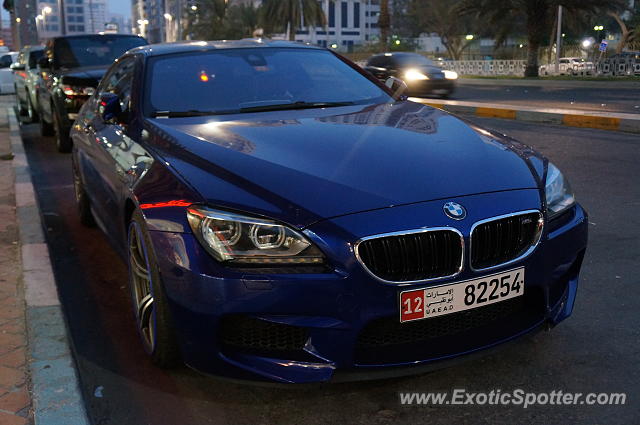 BMW M6 spotted in Abu Dhabi, United Arab Emirates