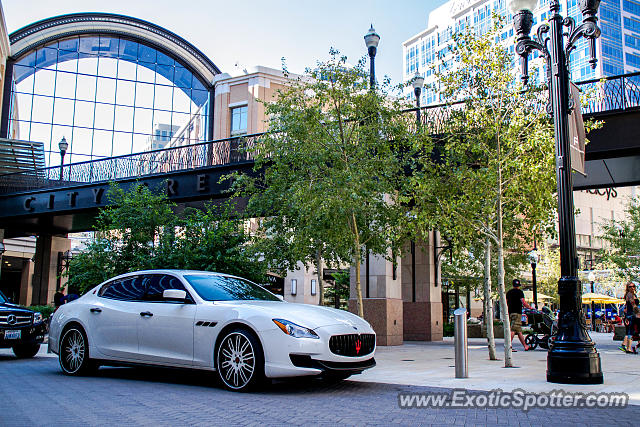 Maserati Quattroporte spotted in Salt Lake City, Utah