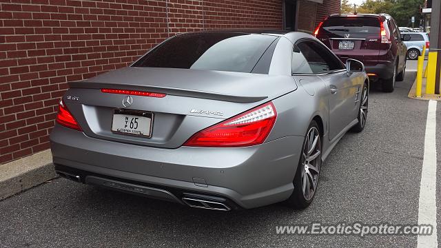 Mercedes SL 65 AMG spotted in Hewlett, New York