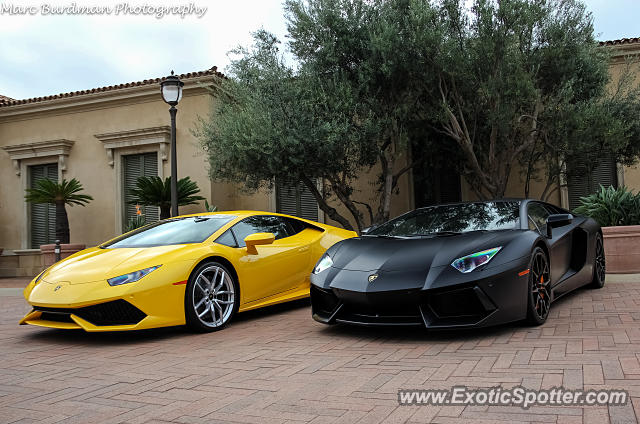 Lamborghini Huracan spotted in Newport Beach, California