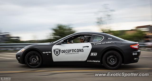 Maserati GranTurismo spotted in Dedham, Massachusetts