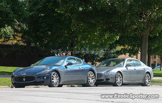 Maserati GranTurismo spotted in Champaign, United States