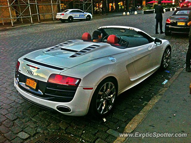Audi R8 spotted in Manhattan, New York