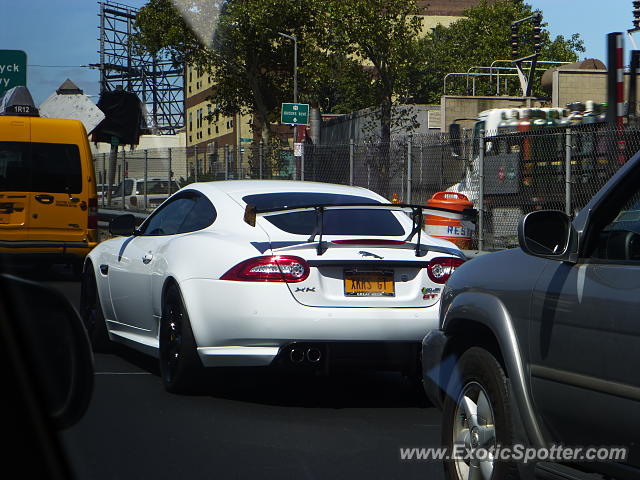 Jaguar XKR-S spotted in Queen, New York