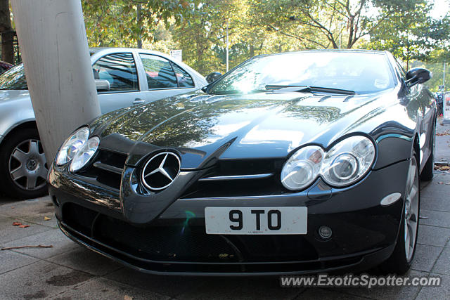 Mercedes SLR spotted in Cambridge, United Kingdom