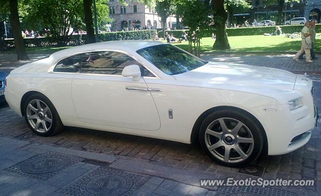 Rolls Royce Wraith spotted in Helsinki, Finland
