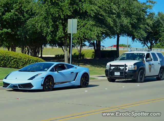 Lamborghini Gallardo spotted in Dallas, Texas