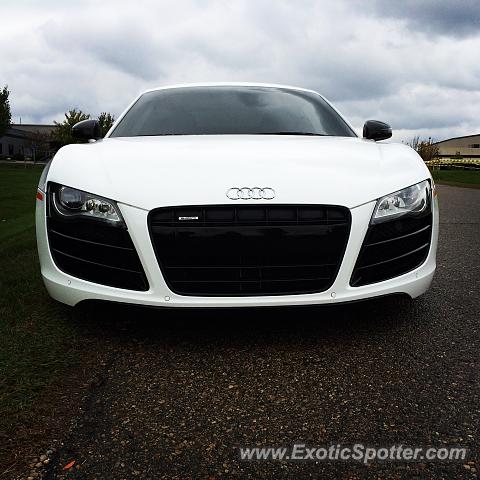 Audi R8 spotted in Brighton, Michigan
