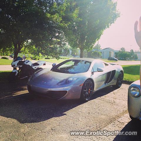 Mclaren MP4-12C spotted in Wixom, Michigan