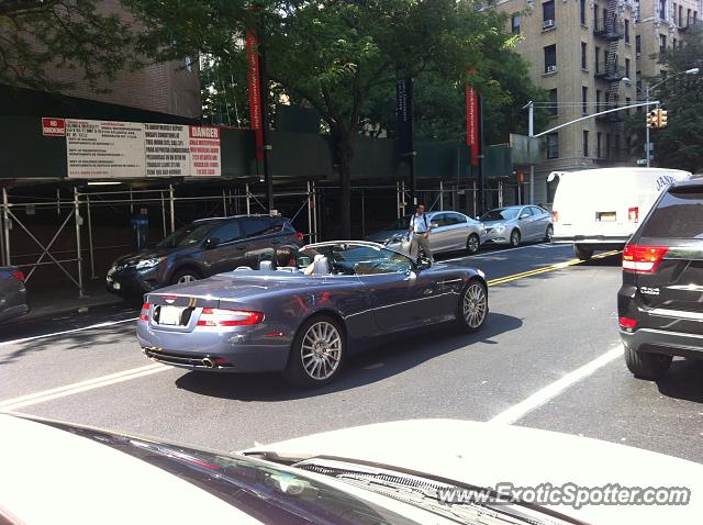 Aston Martin DB9 spotted in Bronx, New York