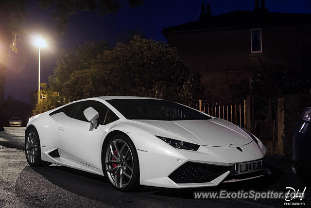 Lamborghini Huracan spotted in Farnworth, United Kingdom